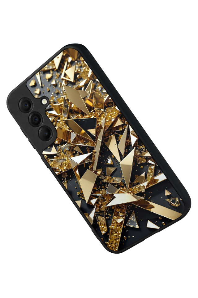 Samsung Galaxy A17 Uyumlu Mermer Marble Tasarımlı Glossy Premium Kılıf