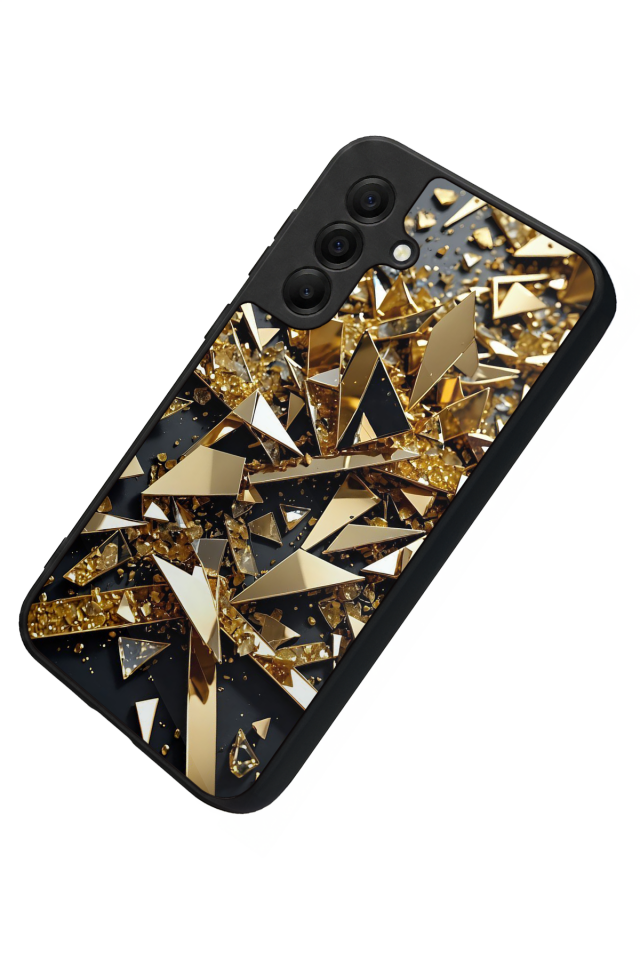 Samsung Galaxy A17 Uyumlu Mermer Marble Tasarımlı Glossy Premium Kılıf