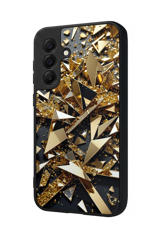 Samsung Galaxy A17 Uyumlu Mermer Marble Tasarımlı Glossy Premium Kılıf