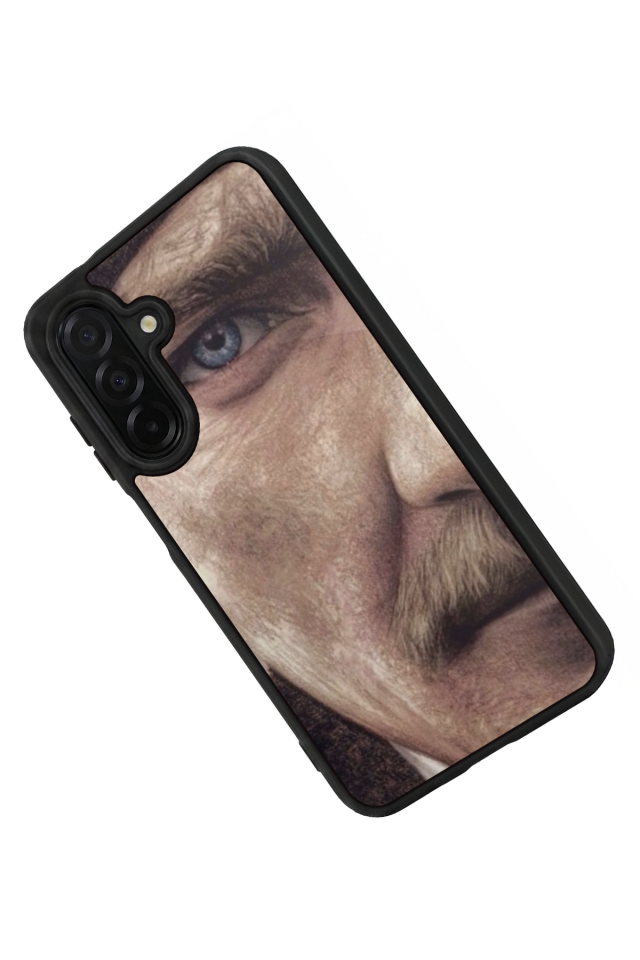 Samsung Galaxy A36 Uyumlu Mustafa Kemal Ataturk Tasarımlı Glossy Premium Kılıf