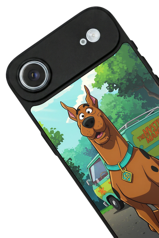 iPhone 17 Air Uyumlu Scooby Doo Tasarımlı Glossy Premium Kılıf