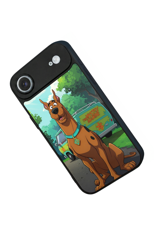 iPhone 17 Air Uyumlu Scooby Doo Tasarımlı Glossy Premium Kılıf