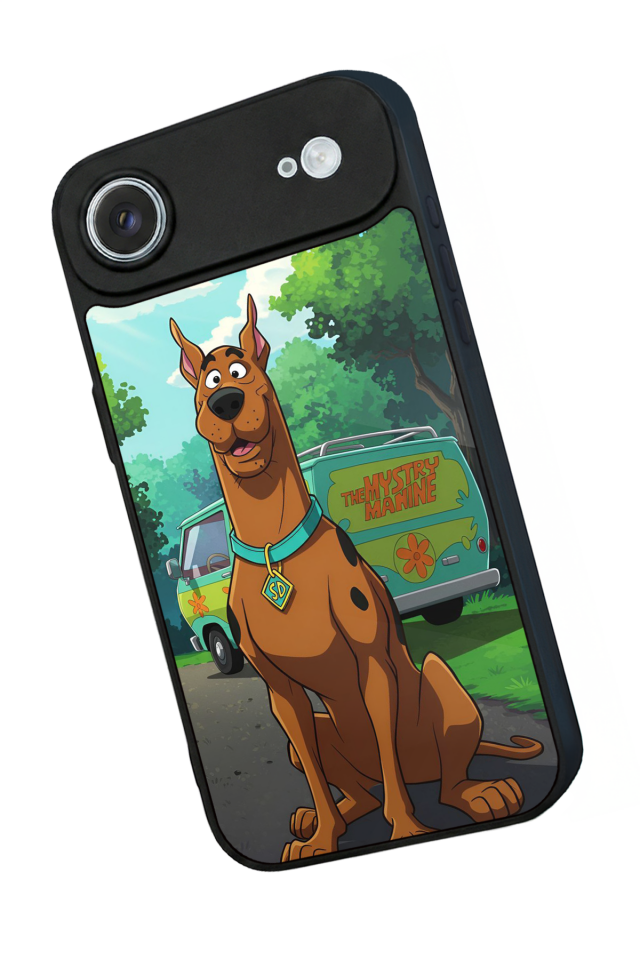 iPhone 17 Air Uyumlu Scooby Doo Tasarımlı Glossy Premium Kılıf