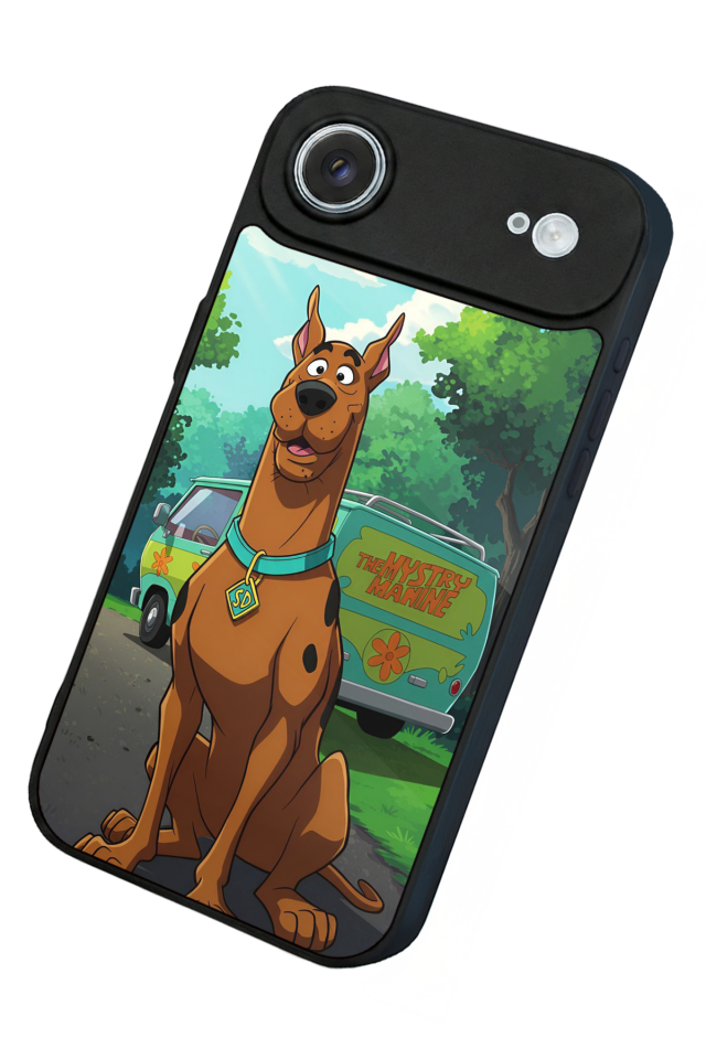 iPhone 17 Air Uyumlu Scooby Doo Tasarımlı Glossy Premium Kılıf