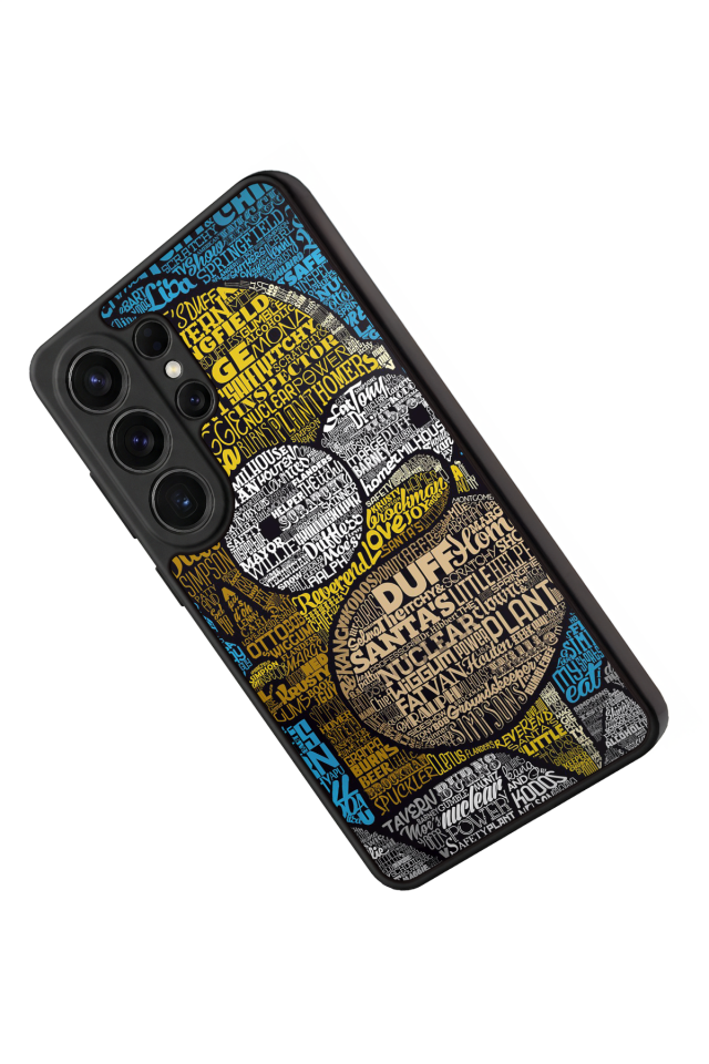 Samsung Galaxy S26 Ultra Uyumlu The Simpsons Tasarımlı Glossy Premium Kılıf