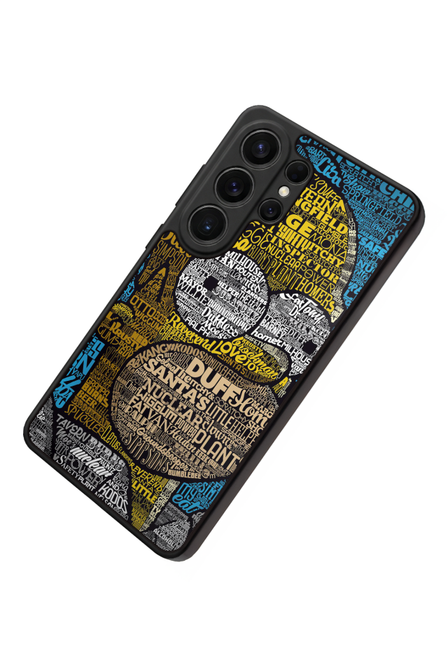 Samsung Galaxy S26 Ultra Uyumlu The Simpsons Tasarımlı Glossy Premium Kılıf