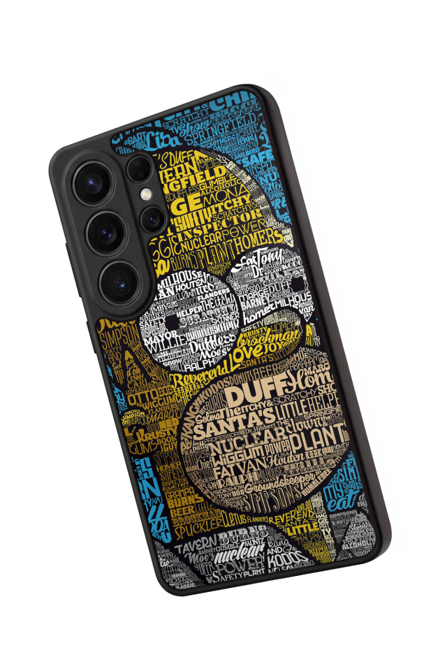 Samsung Galaxy S26 Ultra Uyumlu The Simpsons Tasarımlı Glossy Premium Kılıf