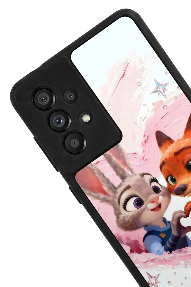 Samsung Galaxy A73 Uyumlu Zootropolis Tasarımlı Glossy Premium Kılıf