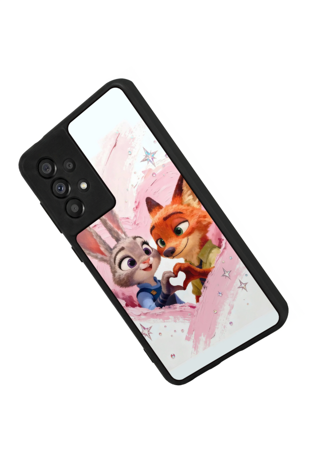 Samsung Galaxy A73 Uyumlu Zootropolis Tasarımlı Glossy Premium Kılıf