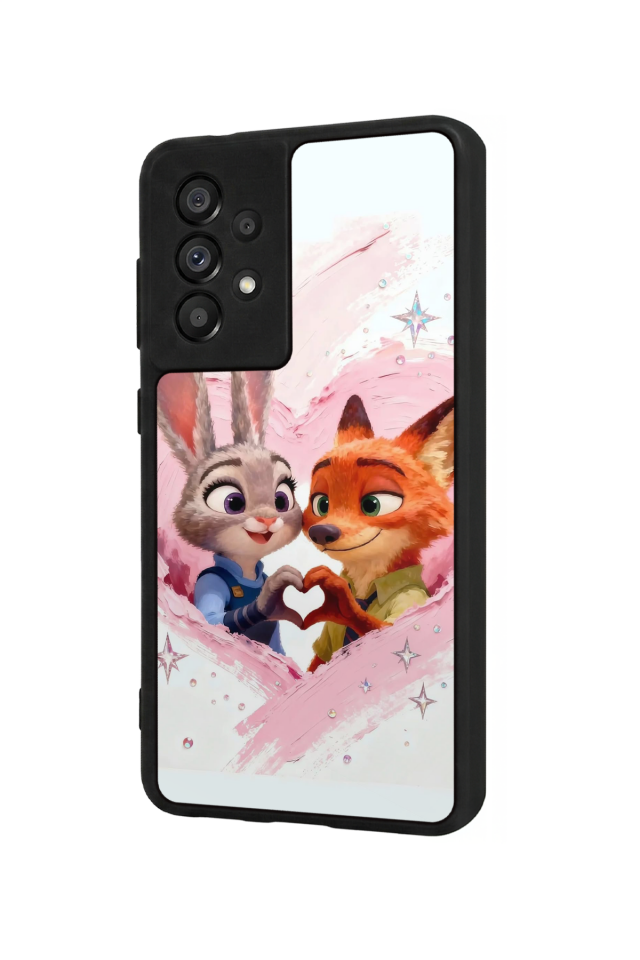 Samsung Galaxy A73 Uyumlu Zootropolis Tasarımlı Glossy Premium Kılıf