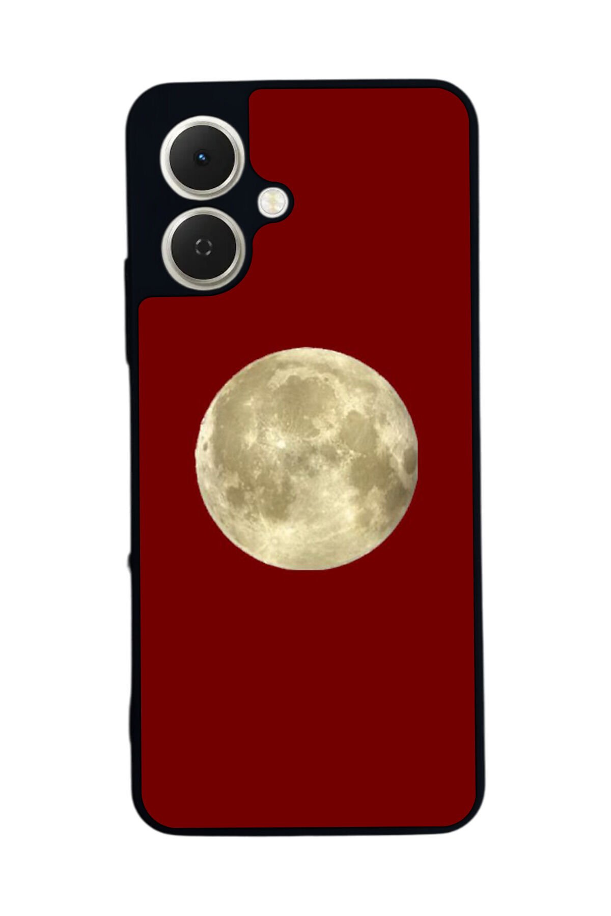 Tecno Spark GO 2 Uyumlu Kirmizi Tasarımlı Glossy Premium Kılıf