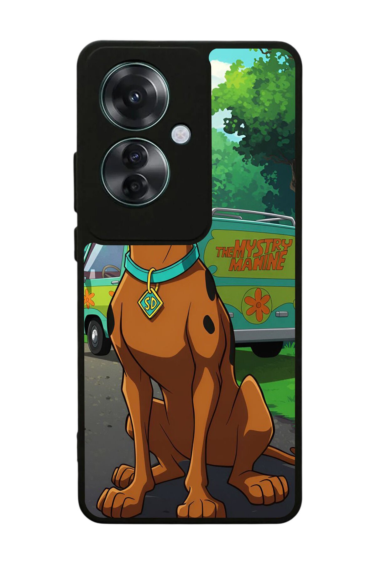 Oppo Reno 11F Uyumlu Scooby Doo Tasarımlı Glossy Premium Kılıf