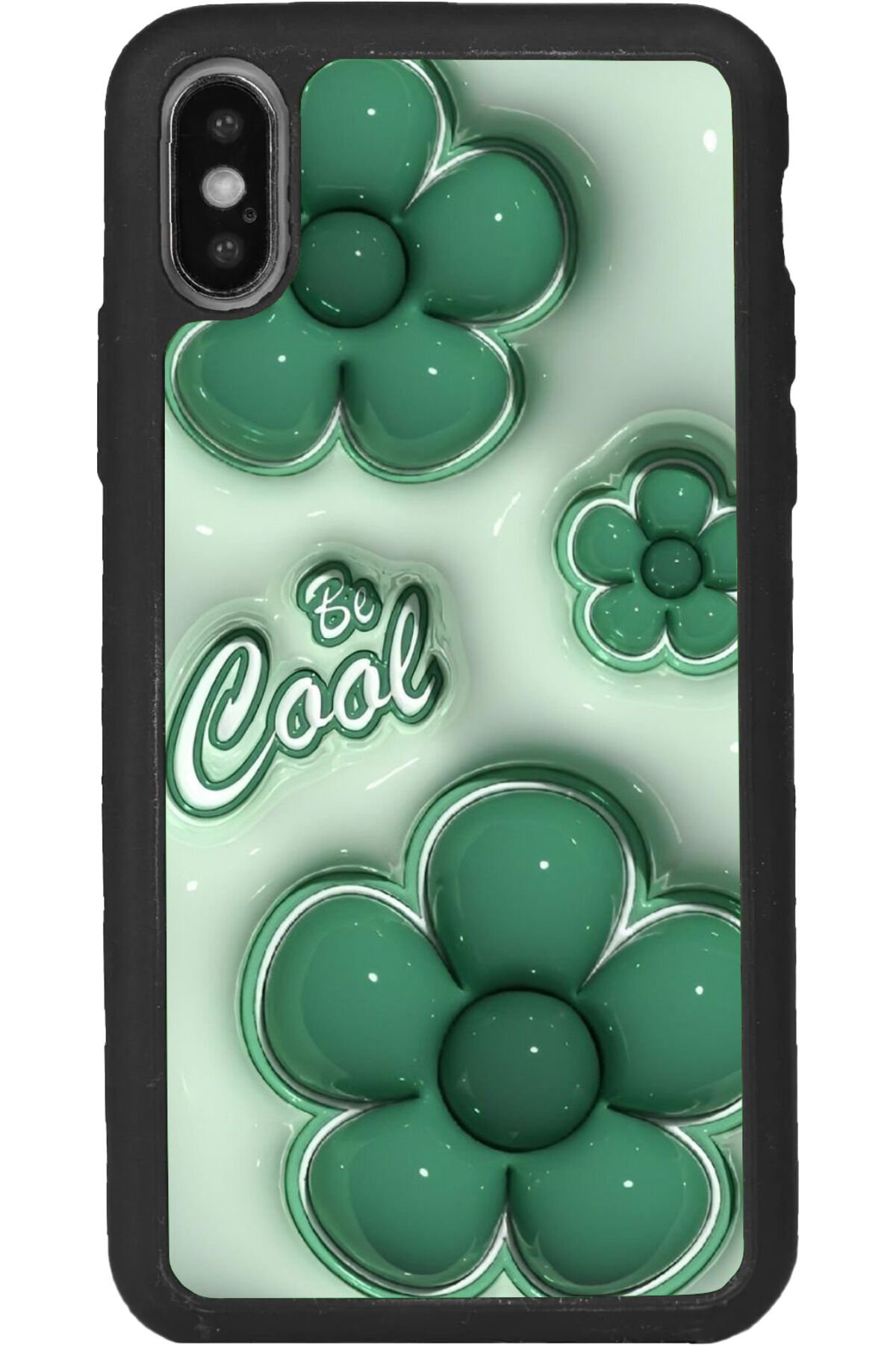 iPhone XS Max Uyumlu Mat Siyah uyumlu Kılıf – Yumuşak Silikon, Koruyucu, Şok Emici Kapak