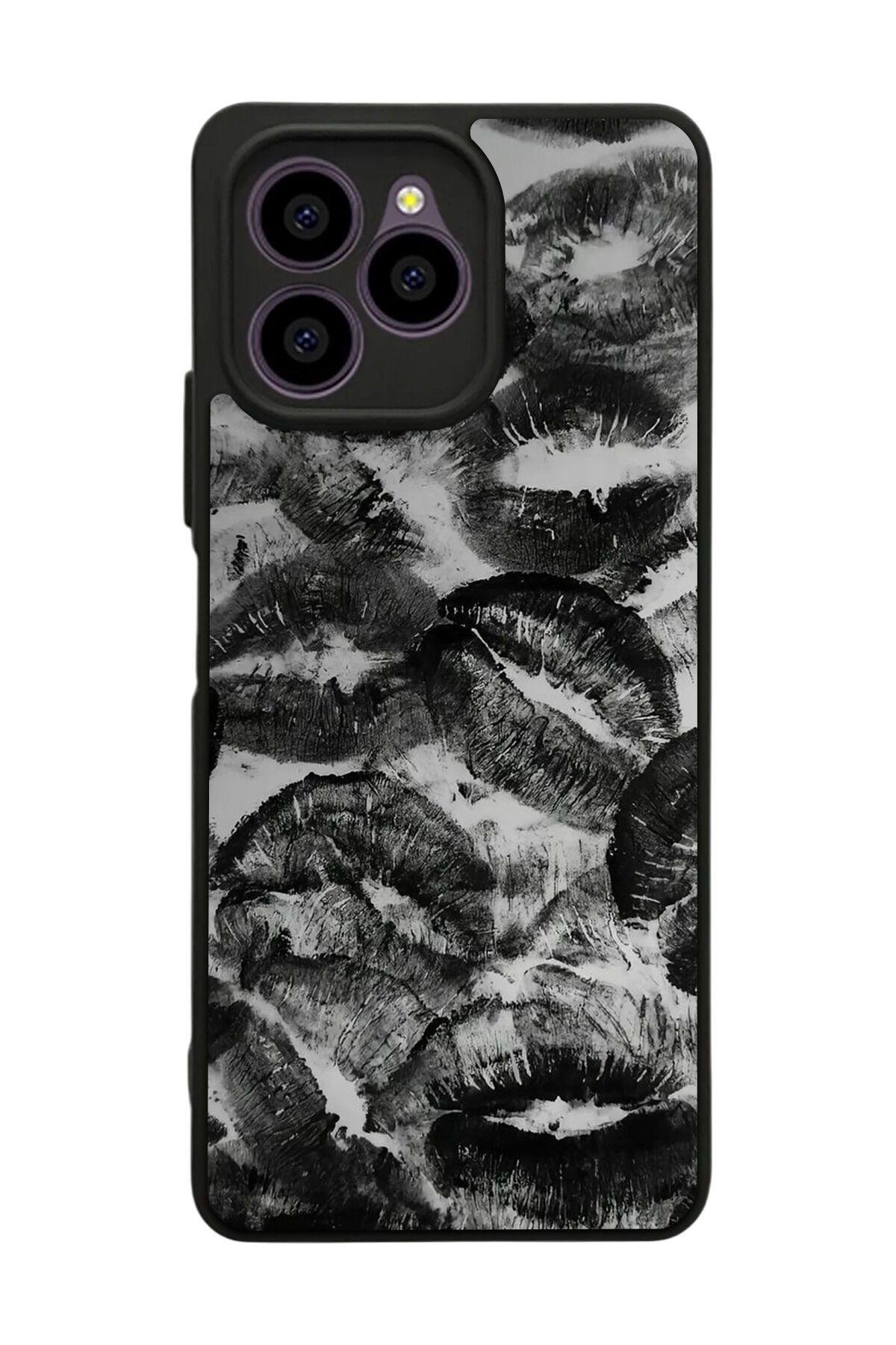 Omix X6 Uyumlu Dudak Tasarımlı Glossy Premium Kılıf