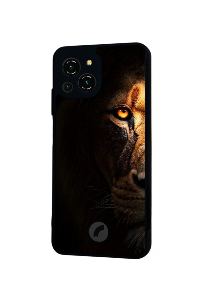 Reeder S23 Pro Max Uyumlu Aslan Tasarımlı Glossy Premium Kılıf