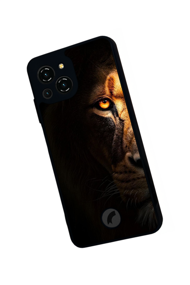 Reeder S23 Pro Max Uyumlu Aslan Tasarımlı Glossy Premium Kılıf