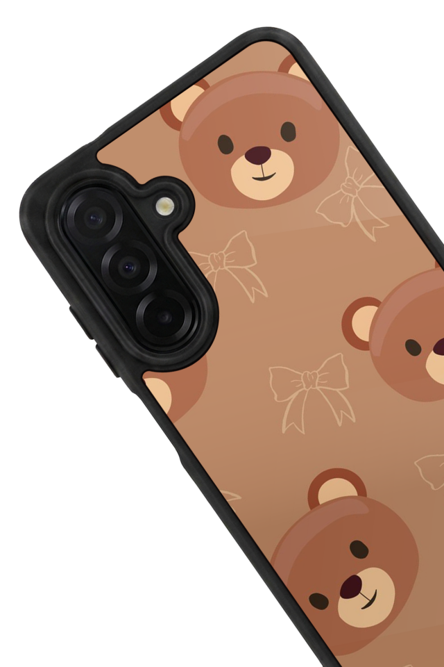 Samsung Galaxy A56 Uyumlu Ayı Tasarımlı Glossy Premium Kılıf