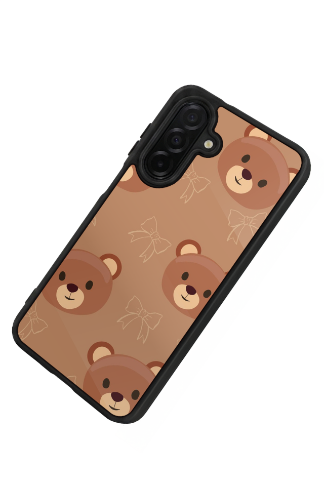 Samsung Galaxy A56 Uyumlu Ayı Tasarımlı Glossy Premium Kılıf