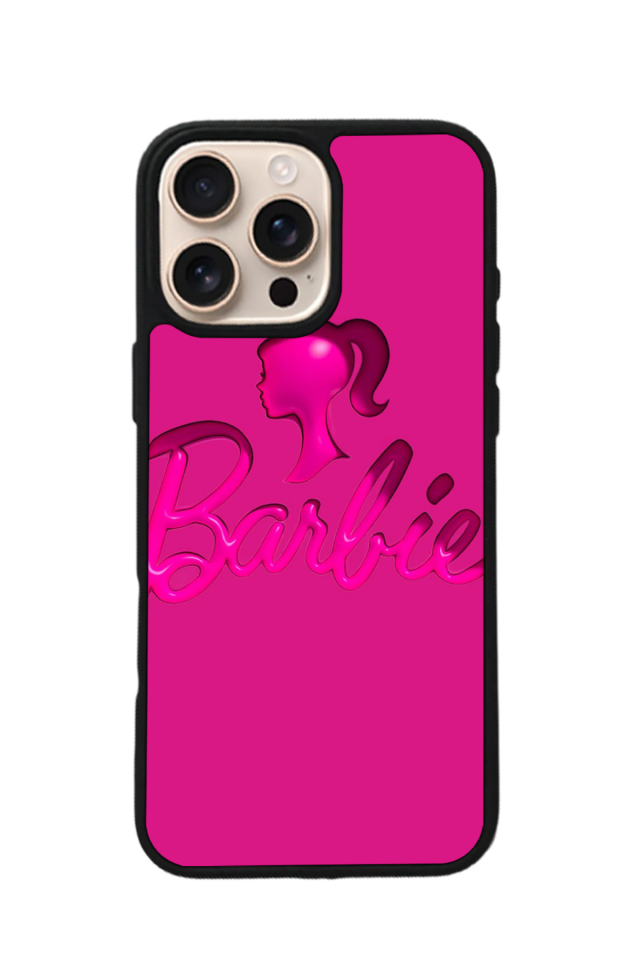 iPhone 14 Pro Uyumlu Barbie Tasarımlı Glossy Premium Kılıf