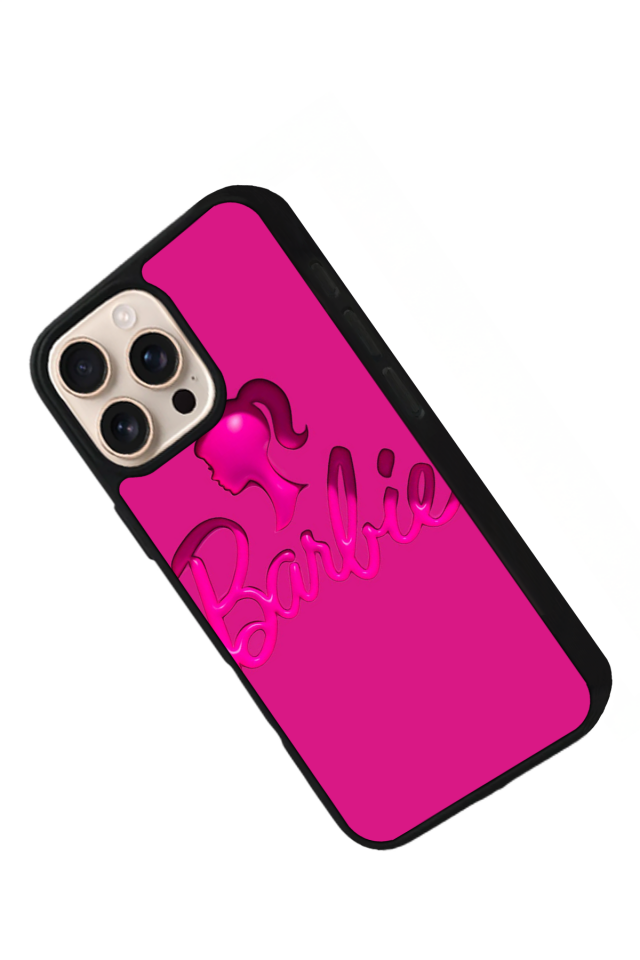 iPhone 14 Pro Uyumlu Barbie Tasarımlı Glossy Premium Kılıf