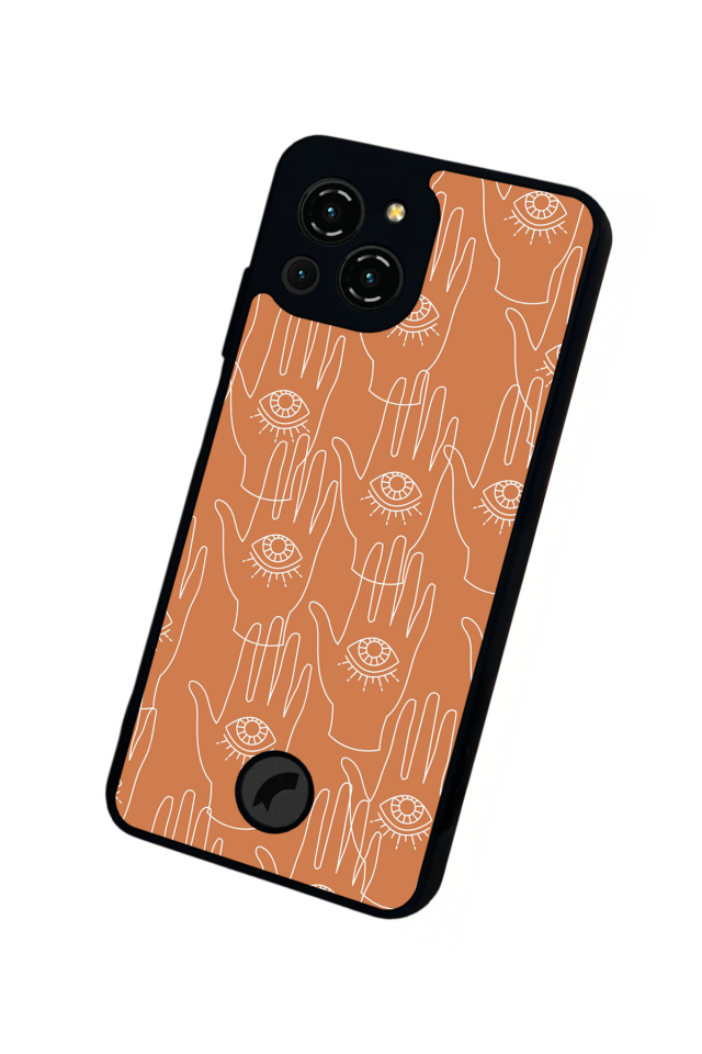 Reeder S23 Pro Max Uyumlu Line Art Tasarımlı Glossy Premium Kılıf