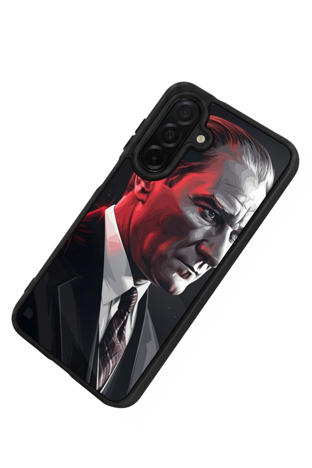 Samsung Galaxy A36 Uyumlu Mustafa Kemal Ataturk Tasarımlı Glossy Premium Kılıf