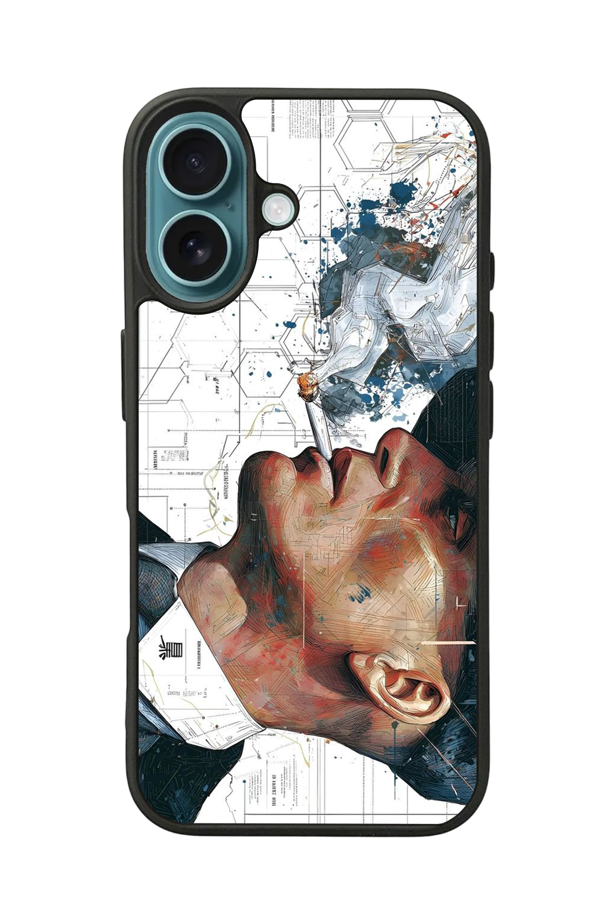 iPhone 16 Plus Uyumlu Peaky Blinders Tasarımlı Glossy Premium Kılıf