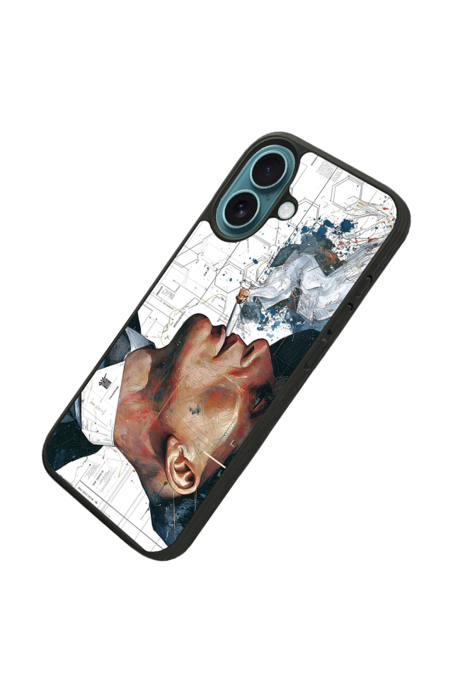 iPhone 16 Plus Uyumlu Peaky Blinders Tasarımlı Glossy Premium Kılıf