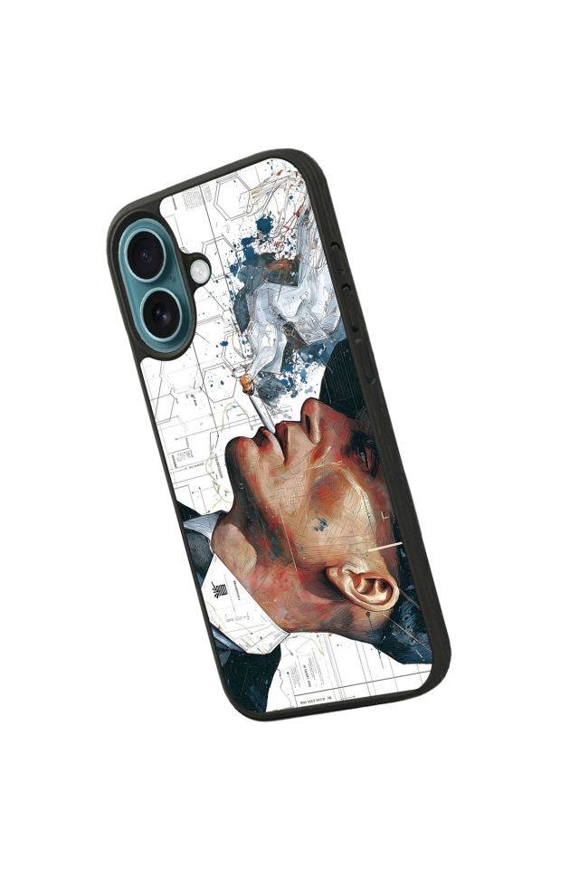 iPhone 16 Plus Uyumlu Peaky Blinders Tasarımlı Glossy Premium Kılıf