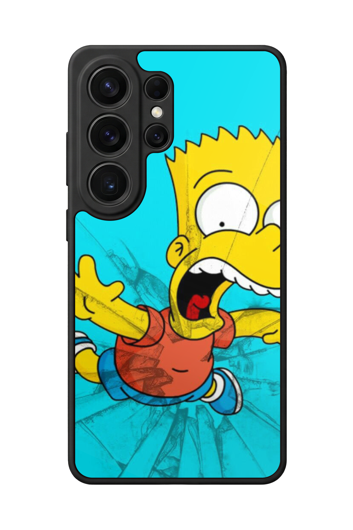 Samsung Galaxy S26 Ultra Uyumlu The Simpsons Tasarımlı Glossy Premium Kılıf