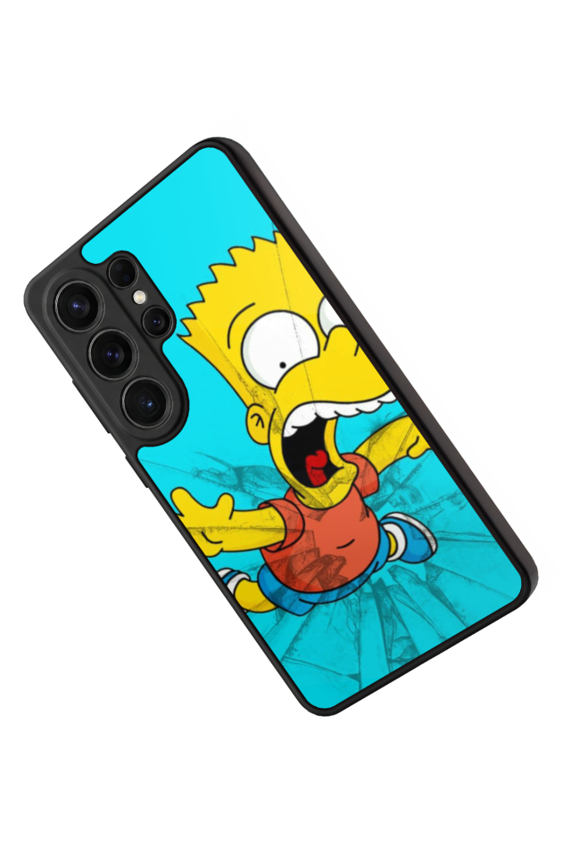 Samsung Galaxy S26 Ultra Uyumlu The Simpsons Tasarımlı Glossy Premium Kılıf
