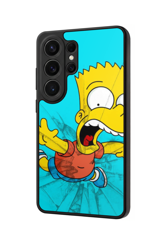 Samsung Galaxy S26 Ultra Uyumlu The Simpsons Tasarımlı Glossy Premium Kılıf