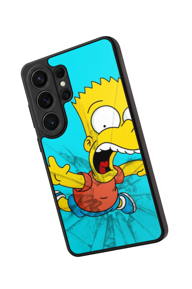 Samsung Galaxy S26 Ultra Uyumlu The Simpsons Tasarımlı Glossy Premium Kılıf