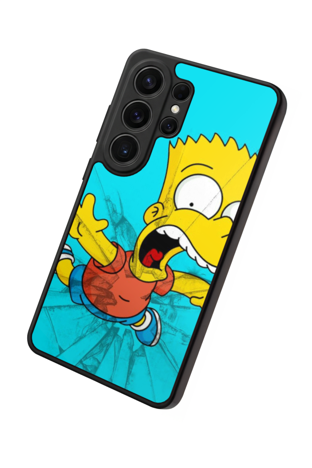 Samsung Galaxy S26 Ultra Uyumlu The Simpsons Tasarımlı Glossy Premium Kılıf