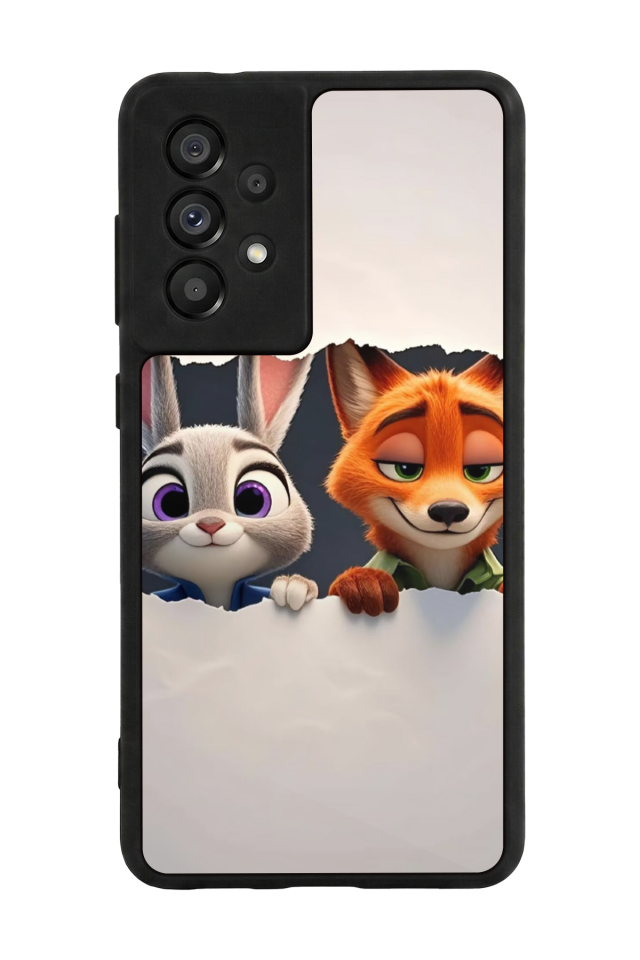 Samsung Galaxy A73 Uyumlu Zootropolis Tasarımlı Glossy Premium Kılıf