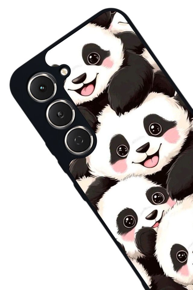 Tecno Spark 40 Pro Uyumlu Panda Tasarımlı Glossy Premium Kılıf