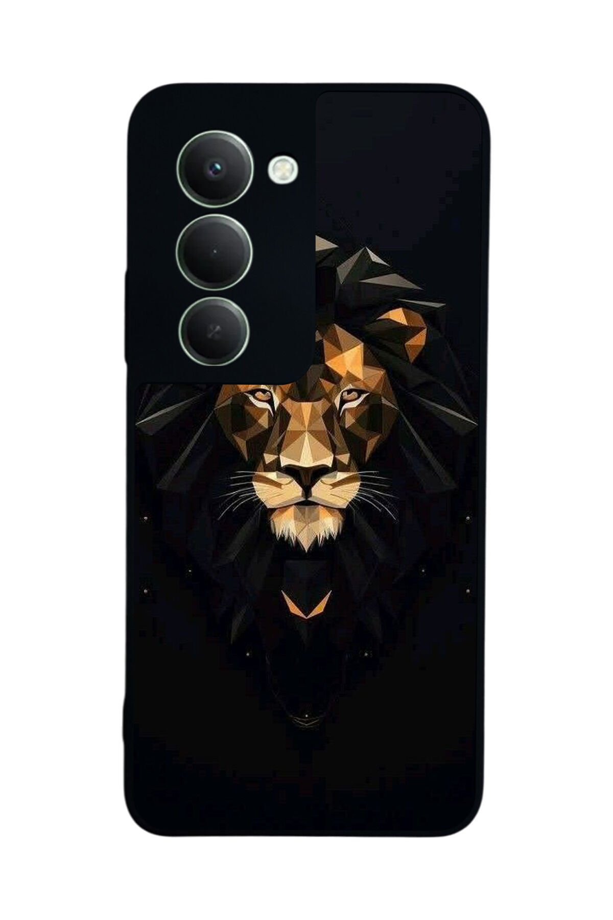 Xiaomi Redmi 15 5G Uyumlu Aslan Tasarımlı Glossy Premium Kılıf