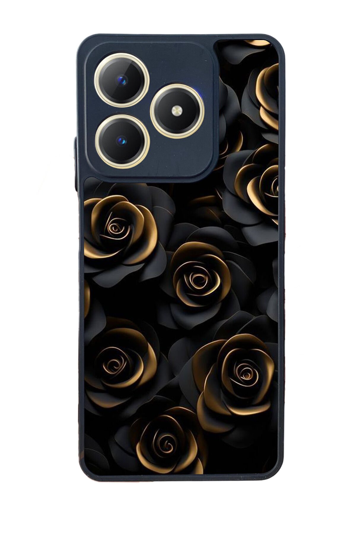 Realme C63 Mat Uyumlu Siyah Kılıf – Yumuşak Silikon, Koruyucu, Şok Emici Kapak