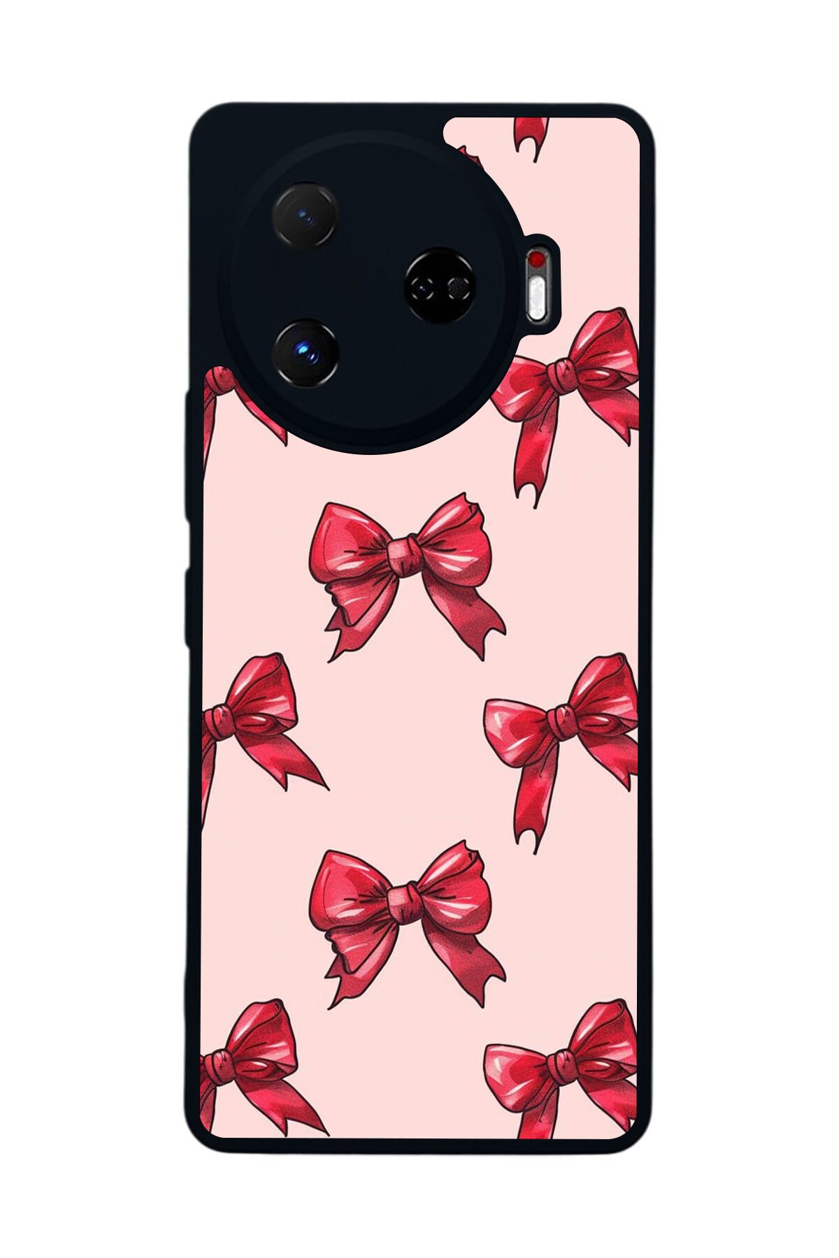 Tecno Camon 30 Pro Uyumlu Kurdele Tasarımlı Glossy Premium Kılıf