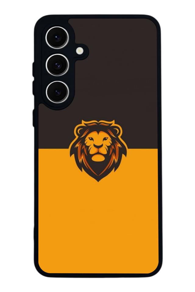 Samsung Galaxy A16 Uyumlu Aslan Tasarımlı Glossy Premium Kılıf