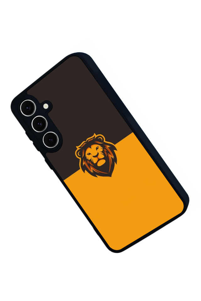 Samsung Galaxy A16 Uyumlu Aslan Tasarımlı Glossy Premium Kılıf