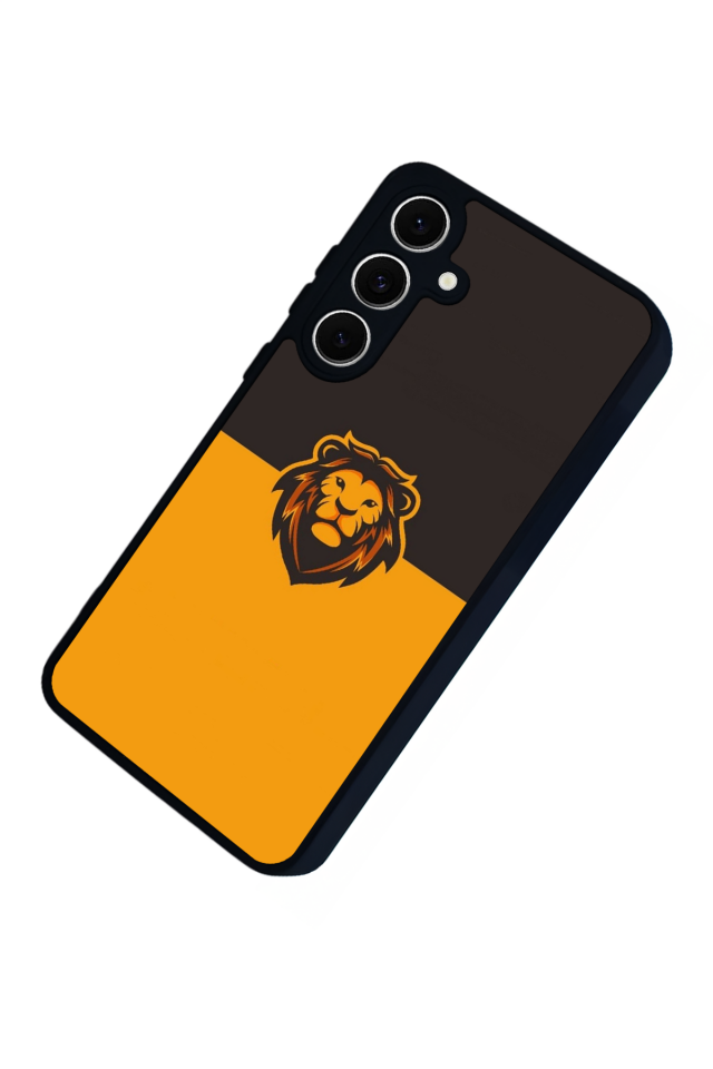 Samsung Galaxy A16 Uyumlu Aslan Tasarımlı Glossy Premium Kılıf