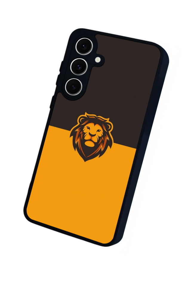 Samsung Galaxy A16 Uyumlu Aslan Tasarımlı Glossy Premium Kılıf