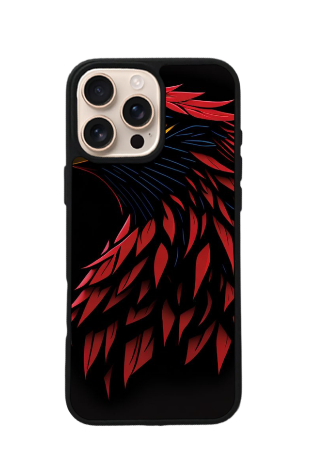 iPhone 16 Pro Max Uyumlu Besiktas Tasarımlı Glossy Premium Kılıf