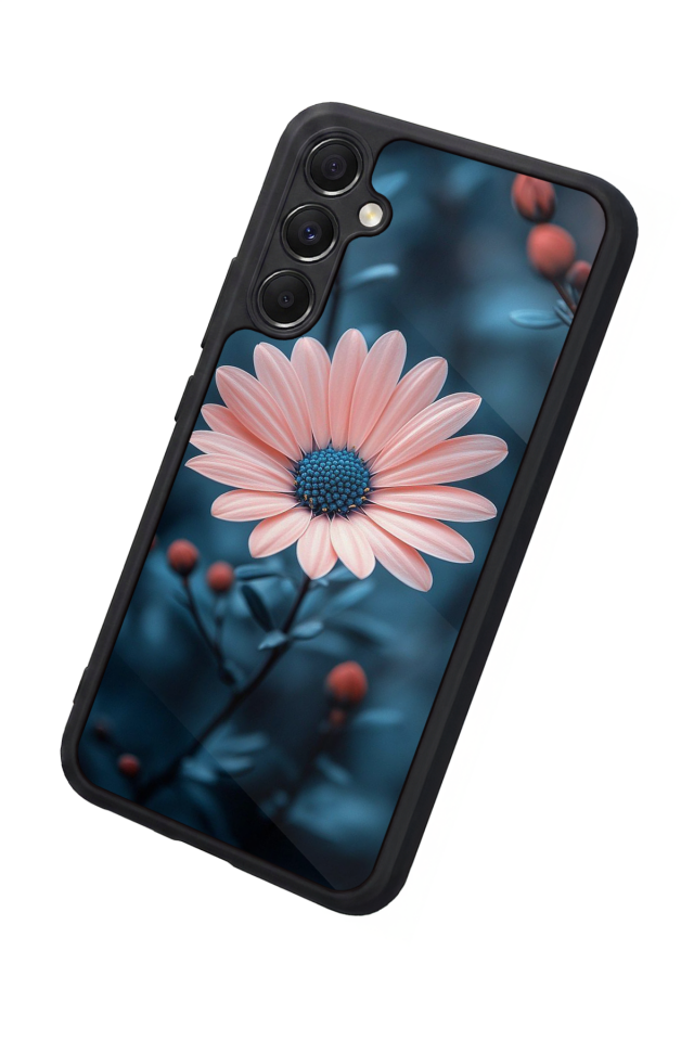 Samsung Galaxy M34 Uyumlu Cicek Tasarımlı Glossy Premium Kılıf