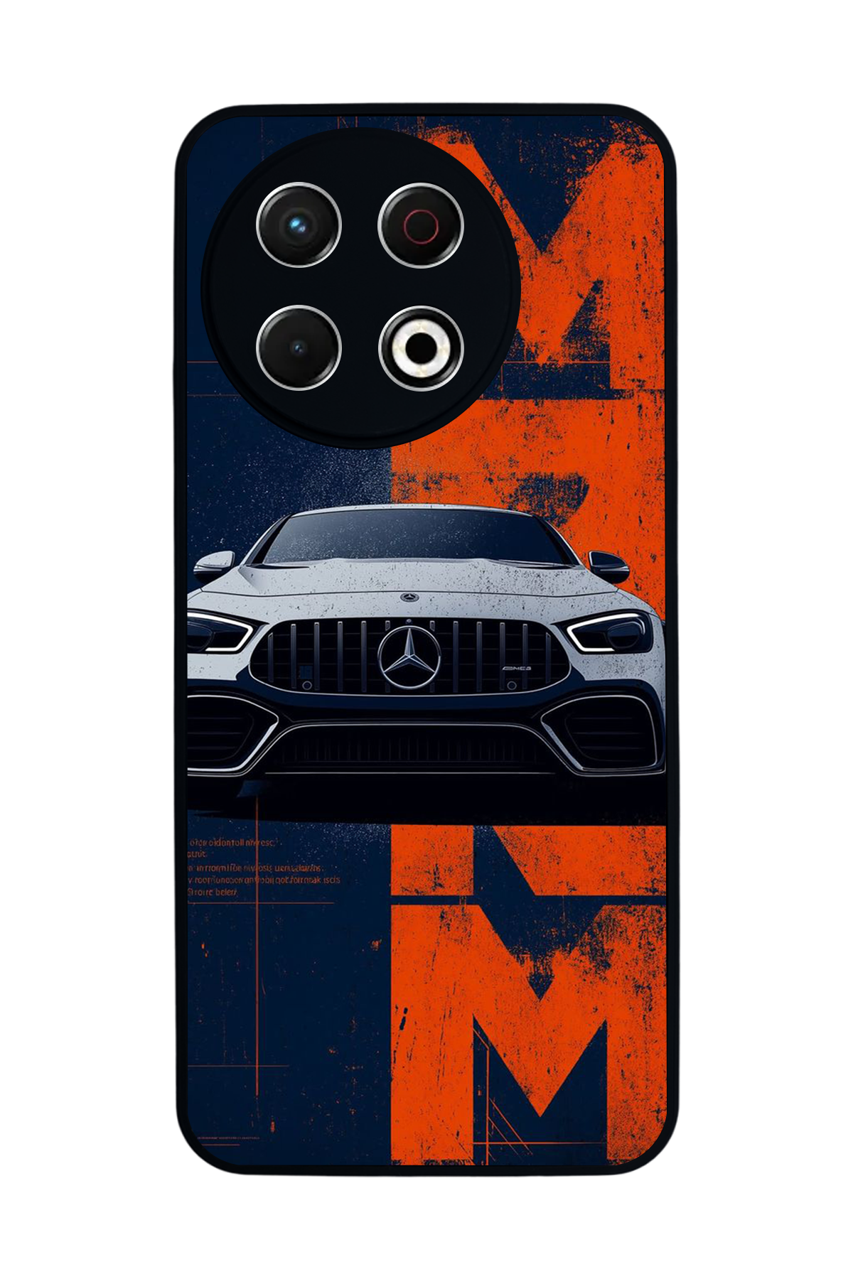 Tecno Spark 30 Pro Uyumlu Mercedes Tasarımlı Glossy Premium Kılıf