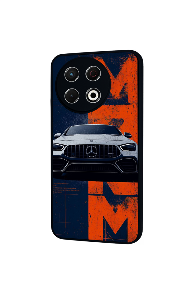 Tecno Spark 30 Pro Uyumlu Mercedes Tasarımlı Glossy Premium Kılıf