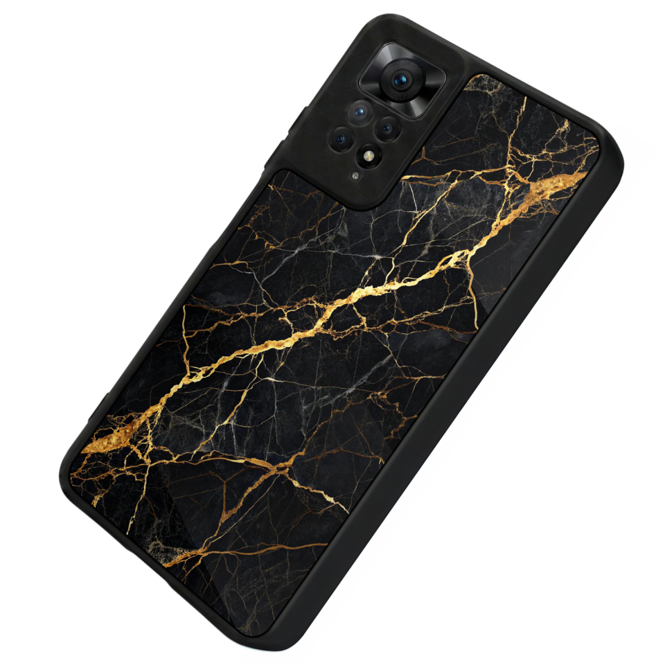 Xiaomi Redmi Note 11 Pro Uyumlu Mermer Marble Tasarımlı Glossy Premium Kılıf