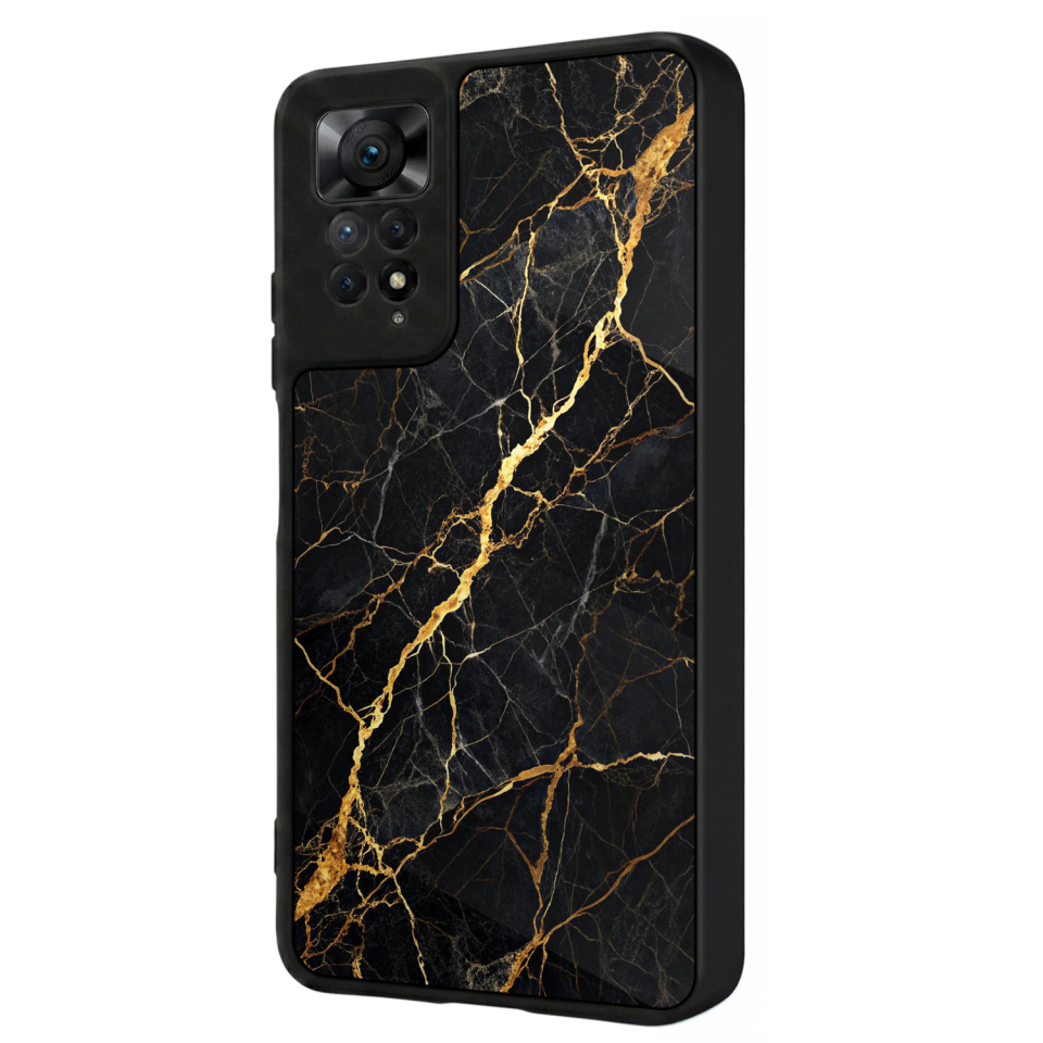 Xiaomi Redmi Note 11 Pro Uyumlu Mermer Marble Tasarımlı Glossy Premium Kılıf