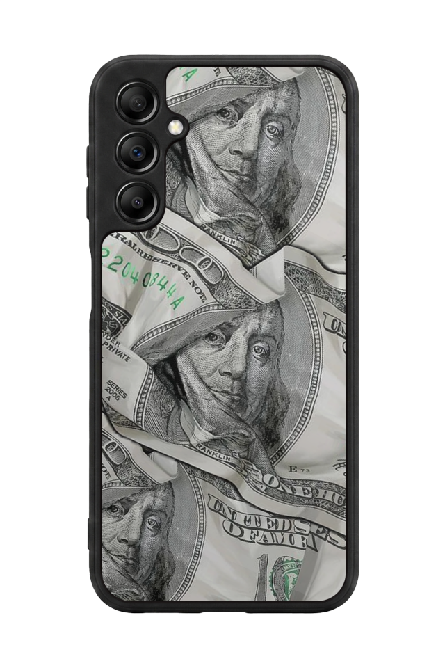 Samsung Galaxy A14 Uyumlu Money Para Tasarımlı Glossy Premium Kılıf